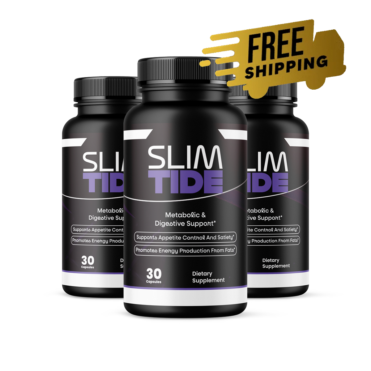 SlimTide 3 bottle package